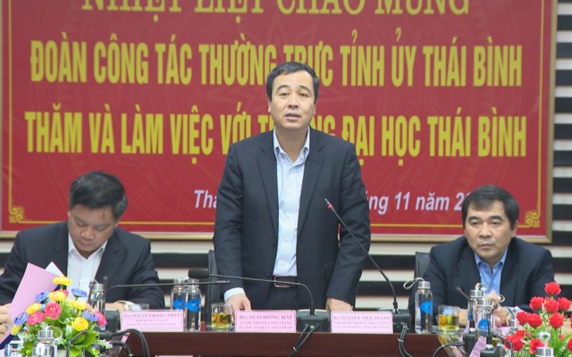 Trường Đại học Thái Bình tập trung tiếp cận sớm, vận dụng nhanh và hiệu quả phương pháp đào tạo của “trường đại học thông minh”