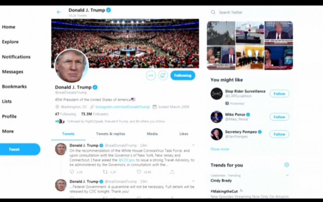 Tổng thống D.Trump quyết định không phong tỏa New York